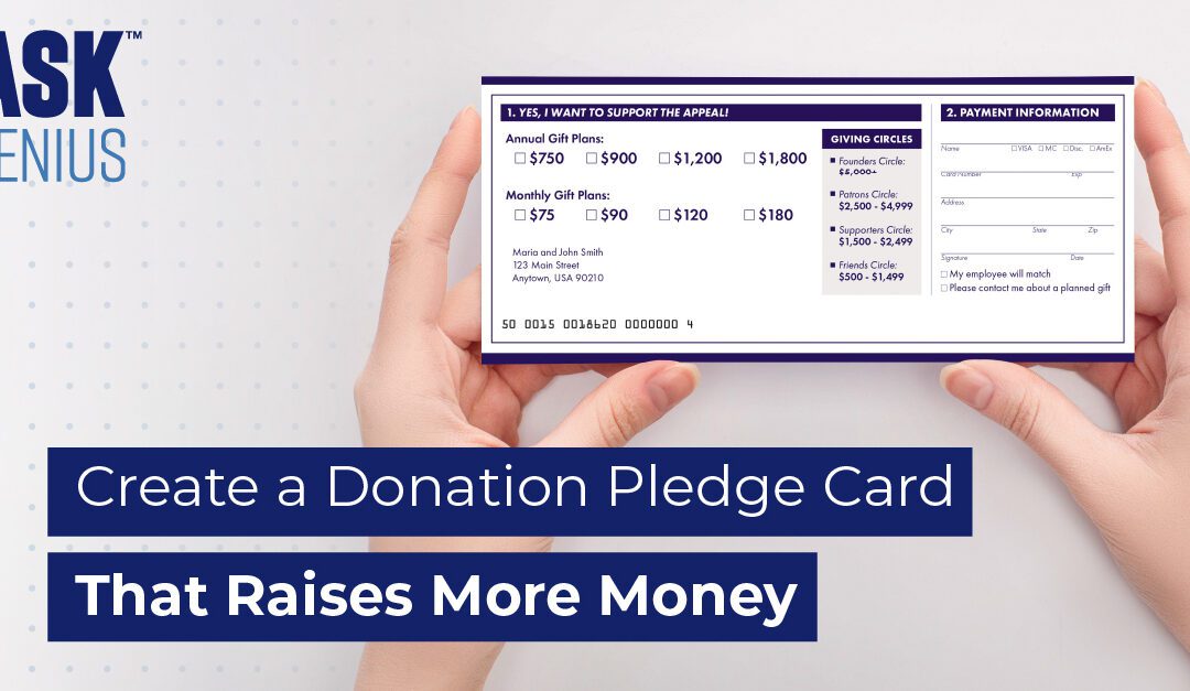 Create a Donation Pledge Card That Raises More Money