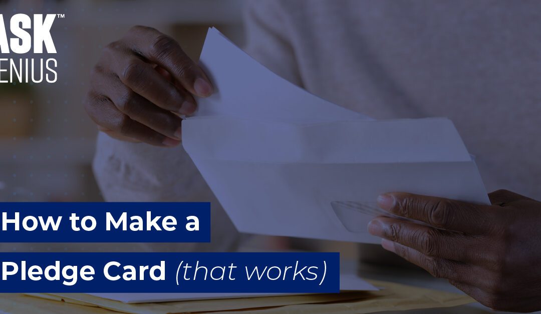 How to Make a Pledge Card
