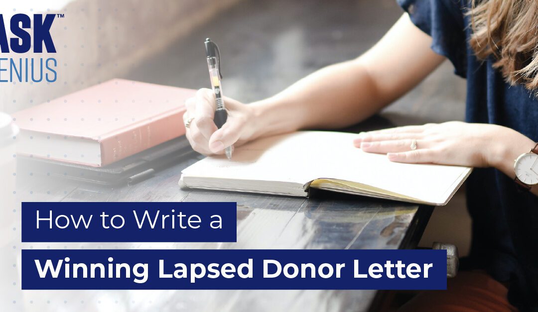 How to Write a Winning Lapsed Donor Letter
